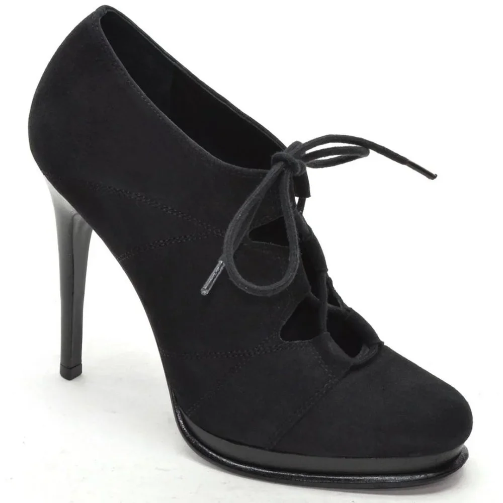 Diane von Furstenberg Guardian Lace Booties 8.5